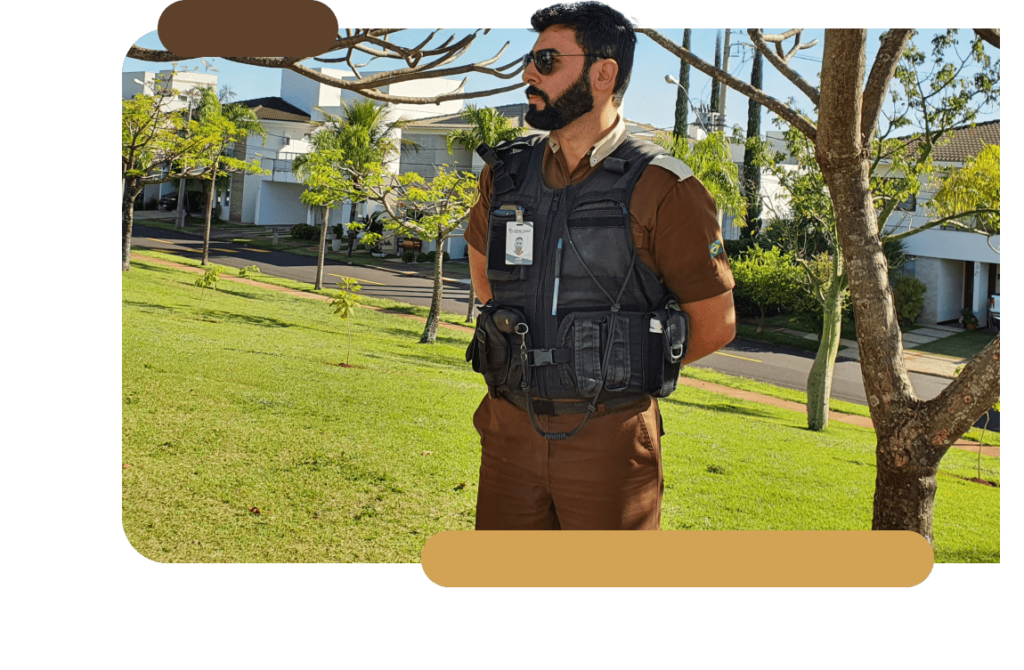 vigilante capacitado de empresa de vigilância - empresa de segurança residencial