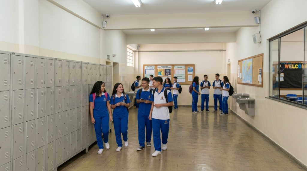 Serviço de uma empresa de segurança em Uberlândia em ambiente escolar