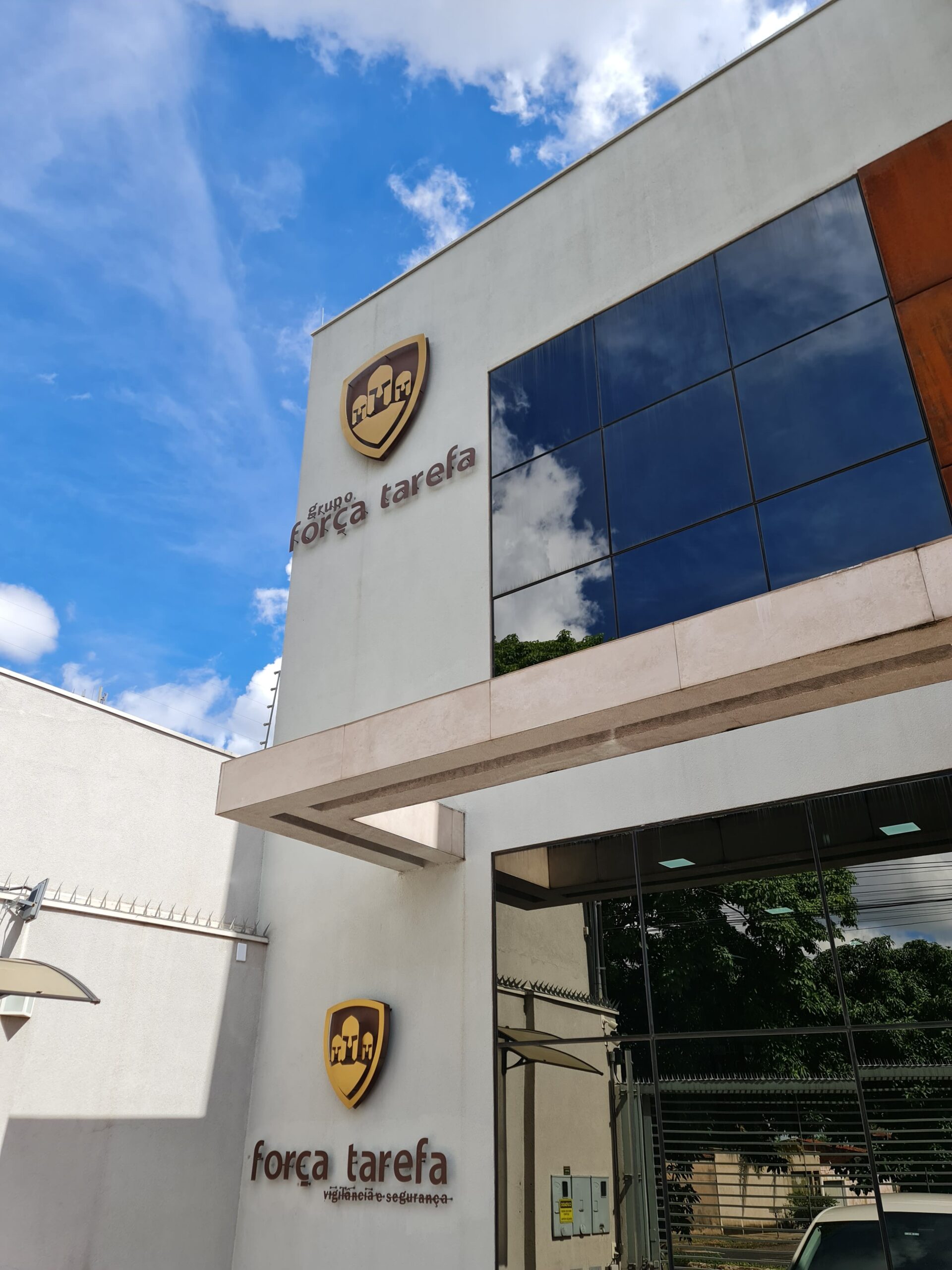 Central de monitoramento da empresa de segurança privada em Uberlândia Grupo Força Tarefa