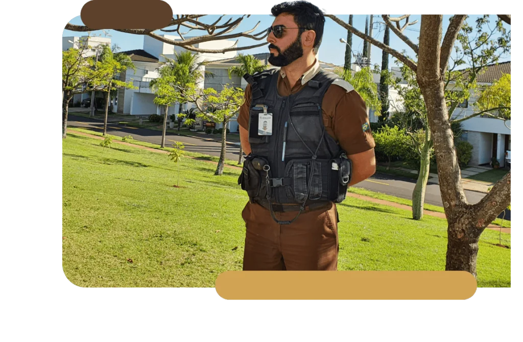 vigilante capacitado de empresa de vigilância - empresa de segurança residencial