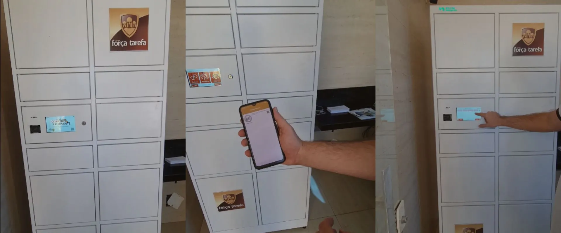 Armários inteligentes Grupo Força Tarefa