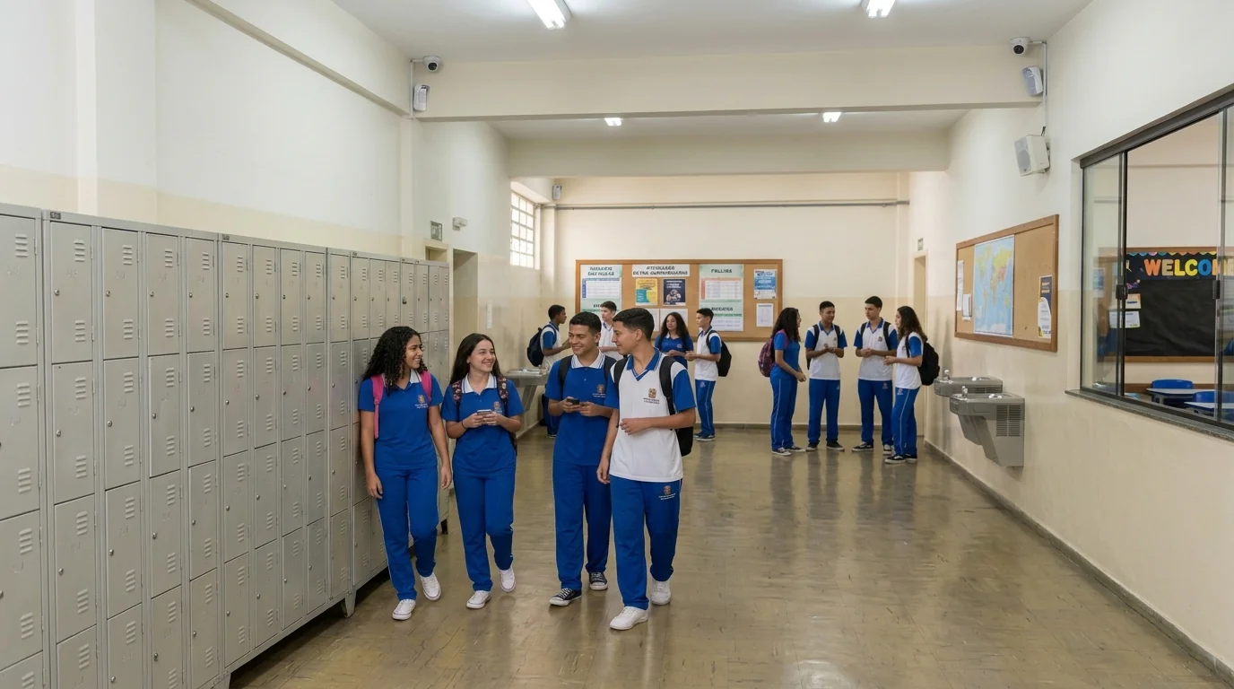 Serviço de uma empresa de segurança em Uberlândia em ambiente escolar