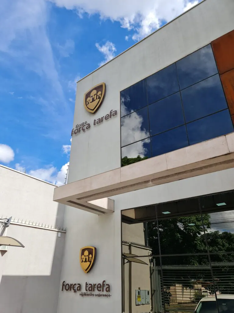 Central de monitoramento da empresa de segurança privada em Uberlândia Grupo Força Tarefa