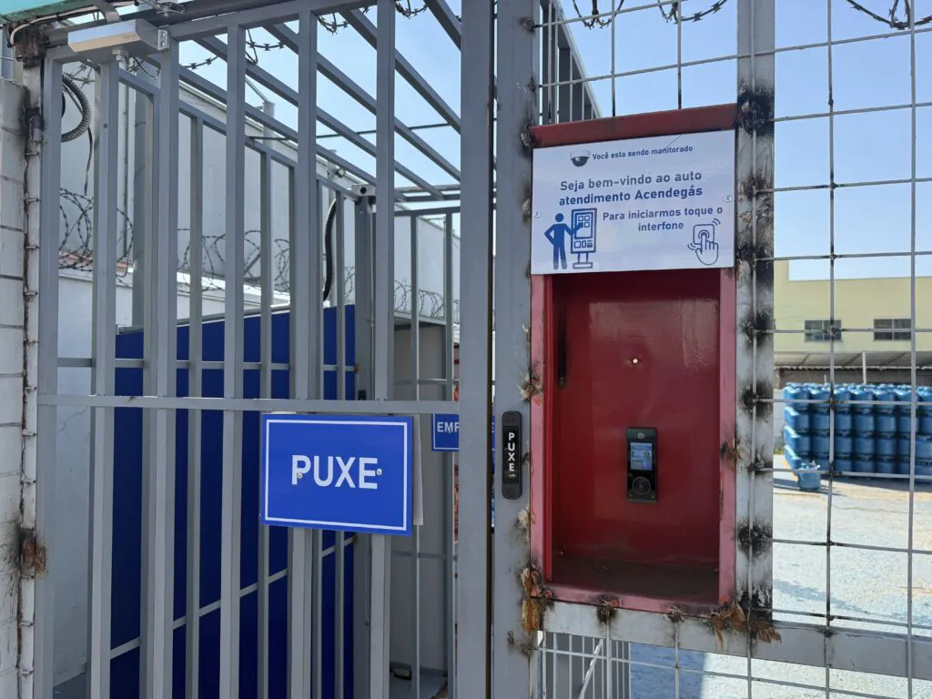 Sistema de controle de acesso em Uberlândia instalado pela Força Tarefa na Kigás